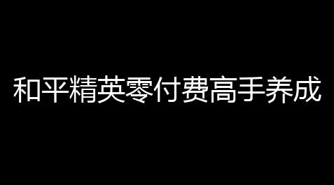 第五人格pc加速器,和平精英零付费高手养成指南	：安全避坑，推脱开挂下载陷阱
